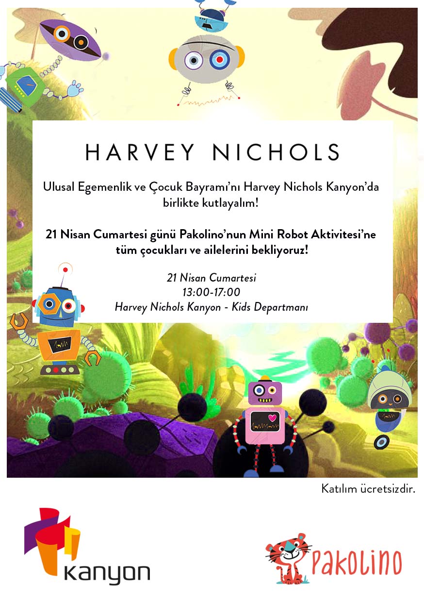 Harvey Nichols Kanyon 23 Nisan Etkinliği