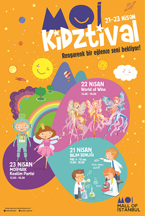 Kidztival Çocuk Festivali (21-23 NİSAN)