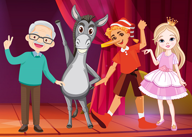 Pinokyo Dans Eden Ayakkabılar