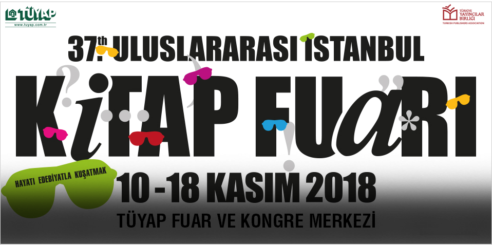 37. Uluslararası İstanbul Kitap Fuarı (10-18 Kasım)