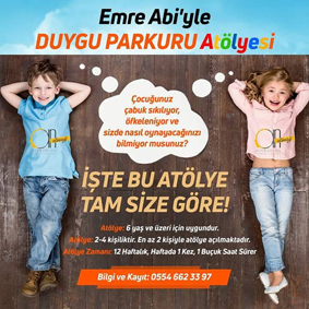 Emre Abi'yle Duygu Parkuru Atölyesi