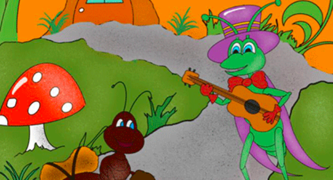 Ağustos Böceği ile Karınca