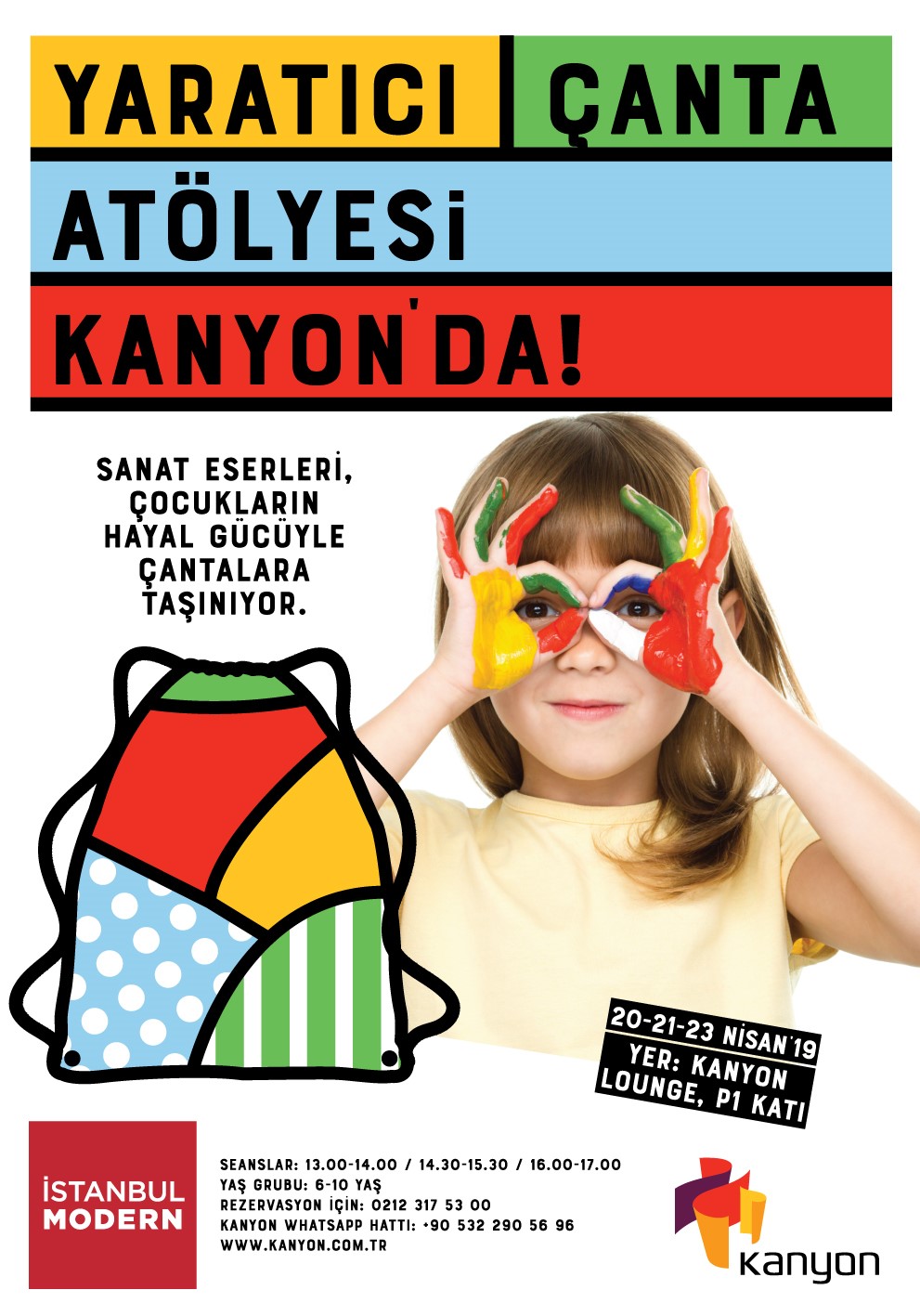 Yaratıcı Çanta Atölyesi (20-23 Nisan)
