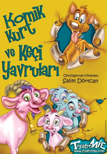 Komik Kurt ve Keçi Yavruları