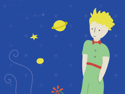 Küçük Prens ve Çiçek