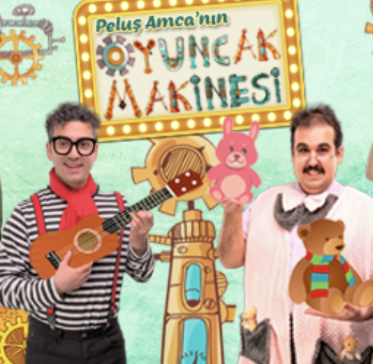 Peluş Amca'nın Oyuncak Makinesi