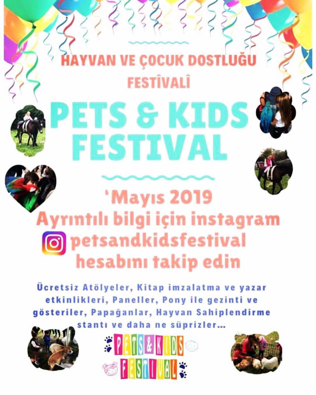 PETS&KIDS Festivali  Çocuklarla Hayvanları Buluşturdu!